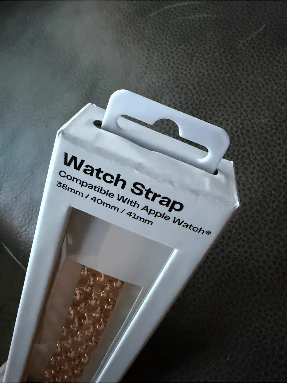 NIB/NWT Nordstrom Rack Gold Link Metal Stretch Watch Band